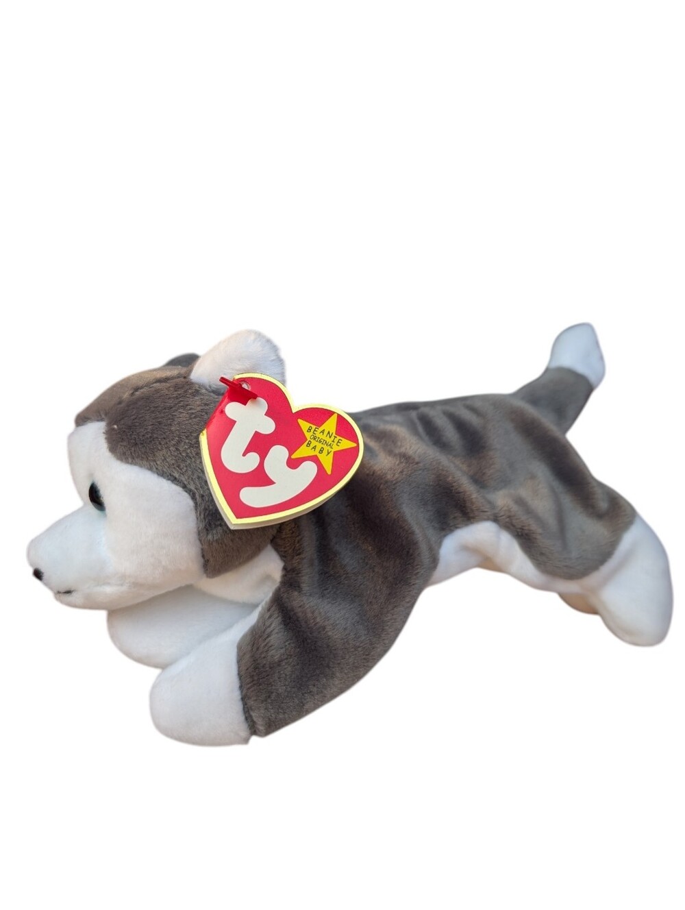 Ty Beanie Baby Original Nanook the Husky Dog 1996 Retired Vintage 7" Plush